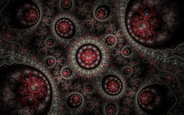 Картинка 3д+графика fractal+ фракталы узор фон цвета