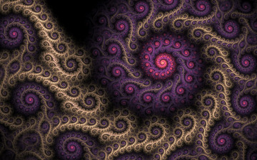 Картинка 3д+графика fractal+ фракталы узор фон цвета