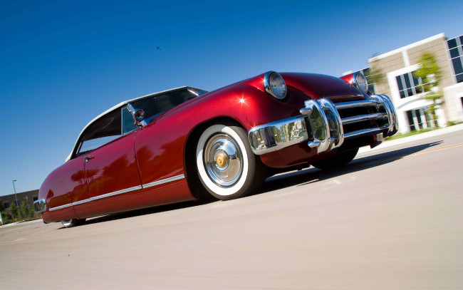 Обои картинки фото автомобили, custom classic car, bordo, custom