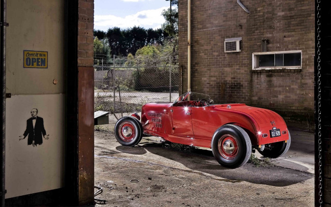 Обои картинки фото автомобили, custom classic car, hotrod