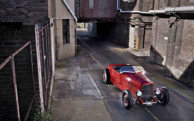 Обои картинки фото автомобили, custom classic car, hotrod