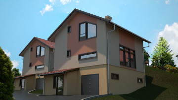 Картинка 3д+графика архитектура+ architecture небо окна дом