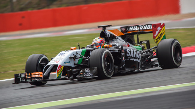 Обои картинки фото sergio perez, спорт, формула 1, гонки, трек