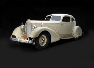 Картинка автомобили классика packard quarter rear by lebaron 1934 г windows with coupe sport twelve