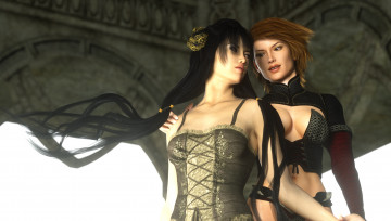 Картинка 3д+графика люди+ people девушки взгляд фон