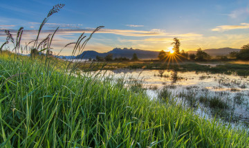 Картинка природа восходы закаты рассвет