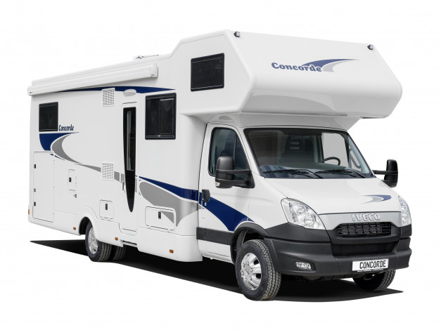 Обои картинки фото автомобили, дом на колёсах, concorde, daily, cruiser, iveco, 2014г