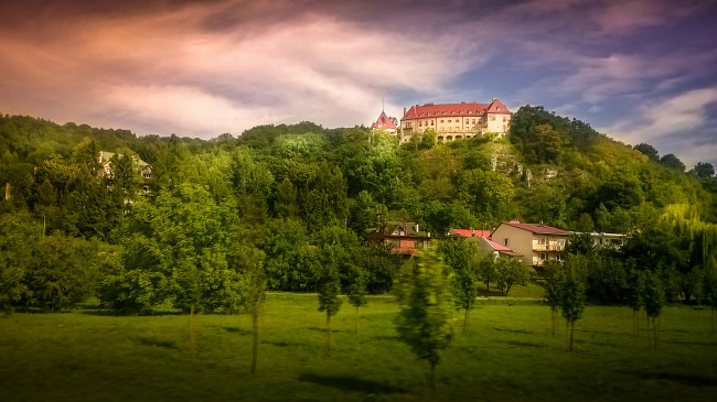 Обои картинки фото cracow, города, краков , польша, рассвет