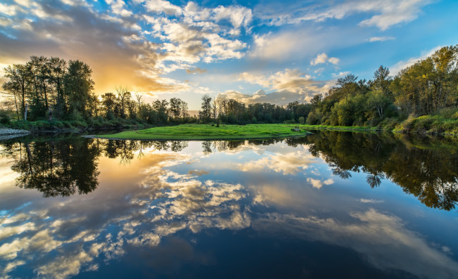 Обои картинки фото природа, реки, озера, река, лес