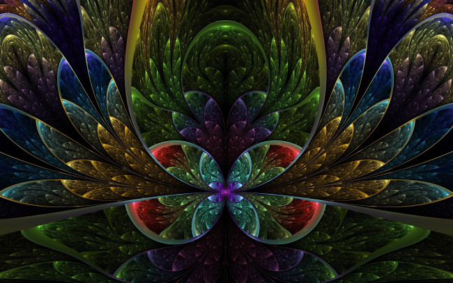 Обои картинки фото 3д графика, фракталы , fractal, цвета, фон, узор
