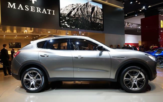 Обои картинки фото maserati, автомобили, выставки и уличные фото