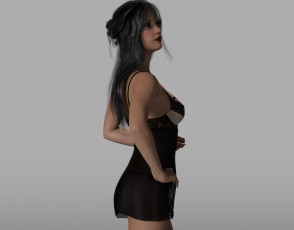 Картинка 3д+графика люди+ people фон взгляд девушка