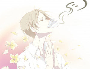 Картинка аниме natsume+yuujinchou натсуме
