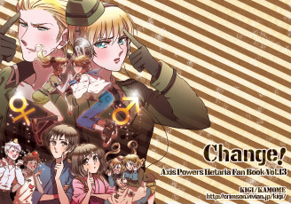 Картинка аниме hetalia +axis+powers парни