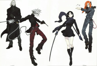 Картинка аниме dogs +bullets+&+carnage персонажи