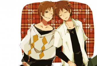 Картинка аниме hetalia +axis+powers парни