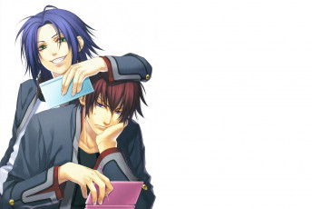 обоя аниме, hiiro no kakera, парни