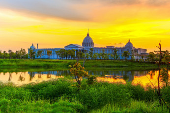 Картинка города -+пейзажи рассвет