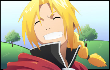 Картинка аниме fullmetal+alchemist эдвард