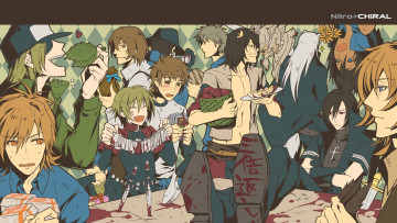 Картинка аниме togainu+no+chi персонажи