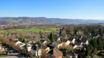 Картинка города -+панорамы пейзаж дома