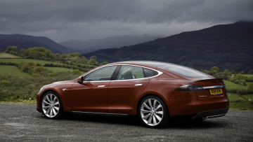 обоя tesla model s 2017, автомобили, tesla, model, 2017, s