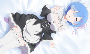 Картинка аниме re +zero+kara+hajimeru+isekai+seikatsu фон взгляд девушка