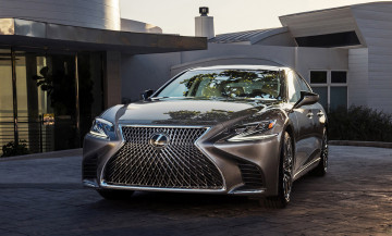 Картинка lexus+ls-500+2018 автомобили выставки+и+уличные+фото 2018 ls-500 lexus