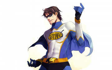 Картинка аниме tiger+and+bunny котецу дикий тигр