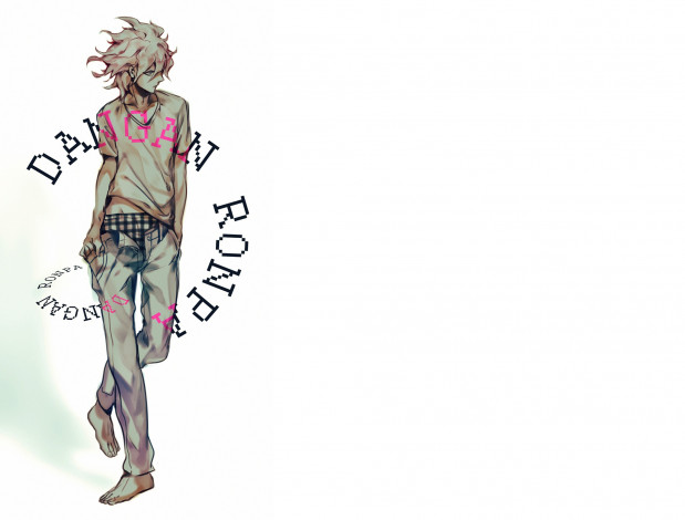 Обои картинки фото аниме, danganronpa, парень