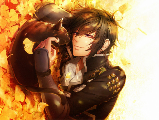 Обои картинки фото аниме, toki no kizuna, парень