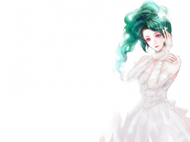 Обои картинки фото аниме, final fantasy, девушка