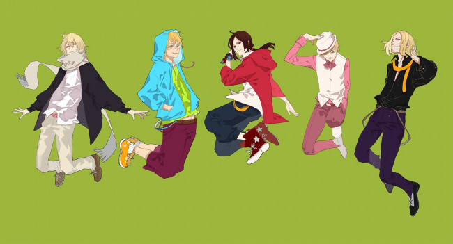 Обои картинки фото аниме, hetalia,  axis powers, парни
