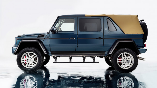 Обои картинки фото mercedes-maybach g-650 landaulet 2018, автомобили, mercedes-benz, 2018, landaulet, g-650, mercedes-maybach