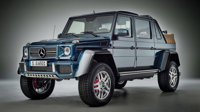 Обои картинки фото mercedes-maybach g-650 landaulet 2018, автомобили, mercedes-benz, 2018, landaulet, g-650, mercedes-maybach