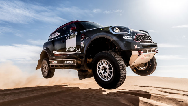 Обои картинки фото mini countryman john cooper works rally 2017, автомобили, mini, 2017, rally, works, cooper, john, countryman