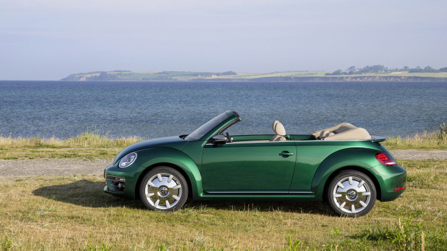 Обои картинки фото volkswagen beetle cabrio 2017, автомобили, volkswagen, beetle, cabrio, 2017