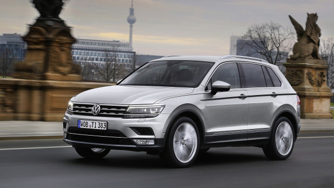 Обои картинки фото volkswagen tiguan 2, 0 tdi  2017, автомобили, volkswagen, tdi, 2017, tiguan, 2
