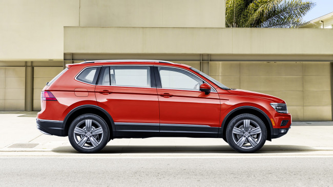 Обои картинки фото volkswagen tiguan 2018, автомобили, volkswagen, crossover, 2018, tiguan
