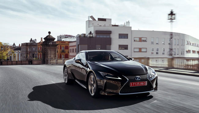 Обои картинки фото lexus lc-500 2018, автомобили, выставки и уличные фото, lexus, lc-500, 2018
