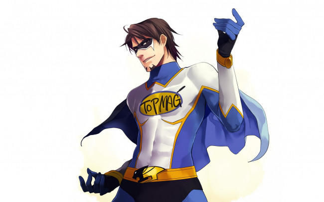 Обои картинки фото аниме, tiger and bunny, котецу, дикий, тигр