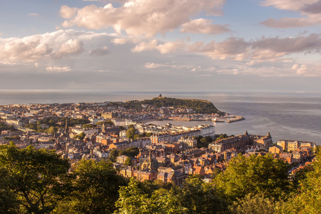 Обои картинки фото scarborough, города, - панорамы, простор