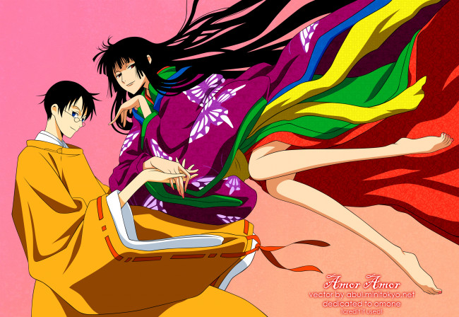 Обои картинки фото аниме, xxxholic, двое