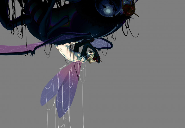 Обои картинки фото аниме, yondemasuyo,  azazel-san, вельзепуз