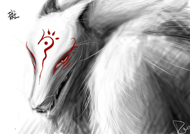 Обои картинки фото аниме, natsume yuujinchou, няко, сенсей