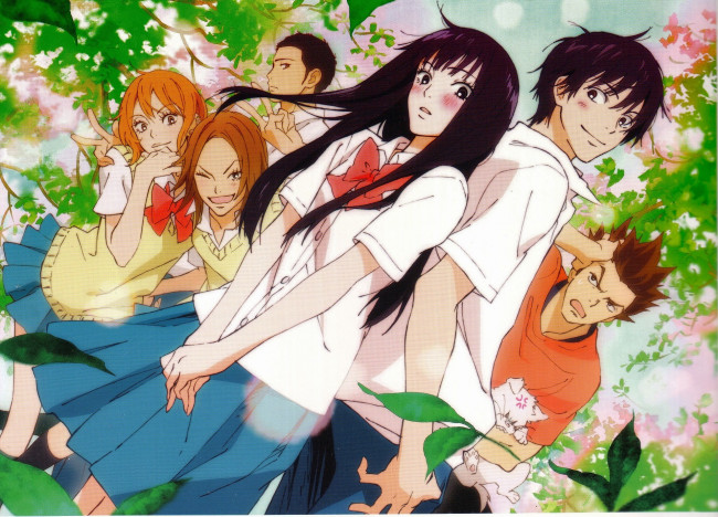 Обои картинки фото аниме, kimi ni todoke, персонажи