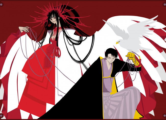 Обои картинки фото аниме, xxxholic, девушка, парень