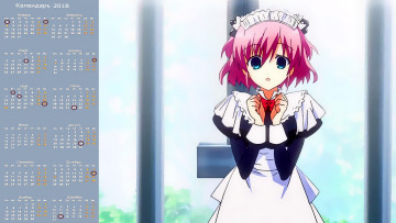 Картинка календари аниме взгляд девушка
