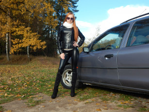 Картинка автомобили -авто+с+девушками ford mondeo