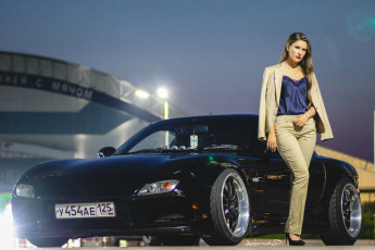 Картинка автомобили -авто+с+девушками mazda rx-7